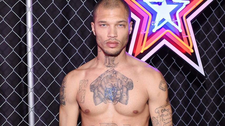 Jeremy Meeks bei der Fashion-Show von Philipp Plein in New York