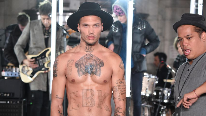 Jeremy Meeks auf der Philipp-Plein-Runway-Show in New York 2017