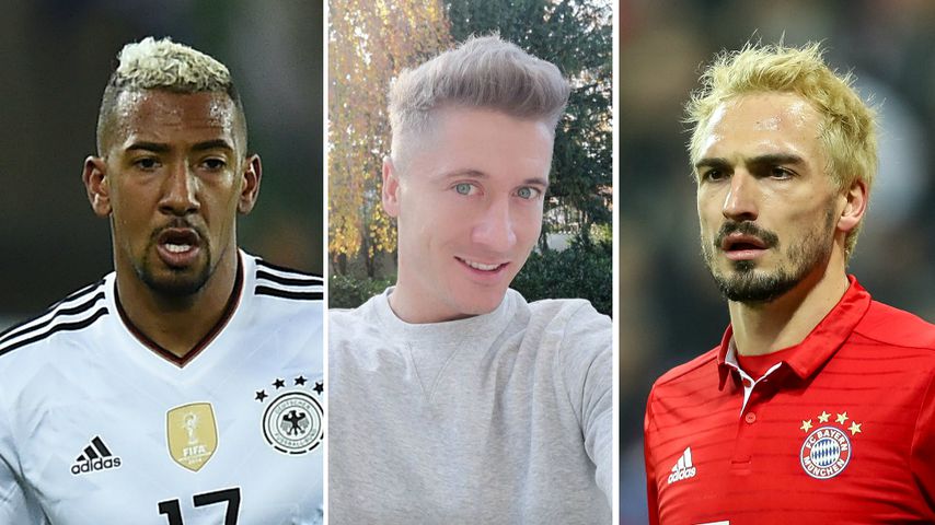 Haariger Bayern-Trend: Fußball-Stars werden zu Blondinen!