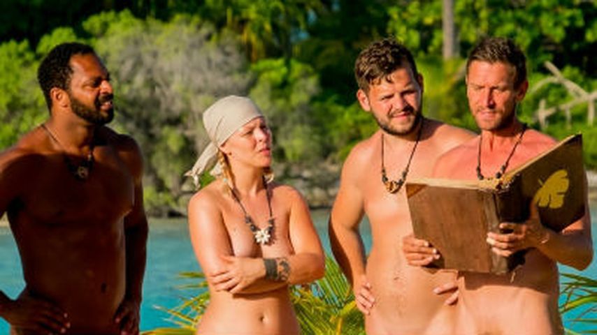 Jesse, Leonore Bartsch, Kushtrim und Peer Kusmagk bei Adam sucht Eva