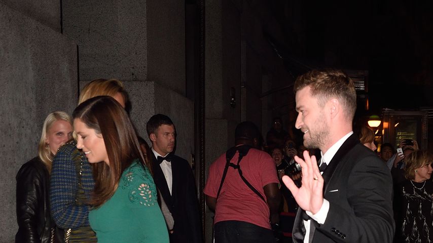 Justin Timberlake und Jessica Biel