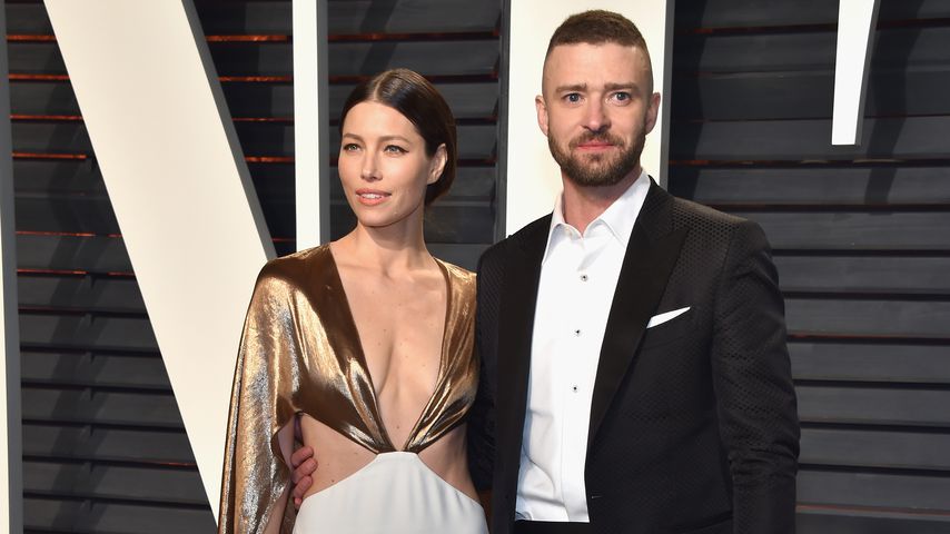 Jessica Biel und Justin Timberlake bei der Vanity Fair Oscar Party 2017