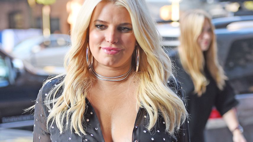 Jessica Simpson in New York City