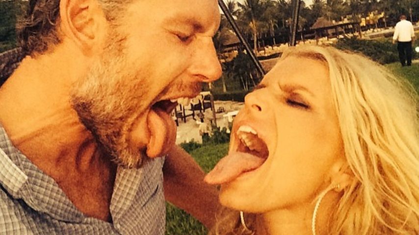 Jessica Simpson und Eric Johnson
