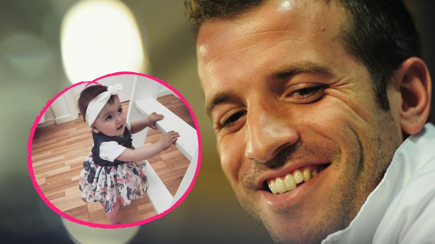 Im Alleingang: Rafa van der Vaarts Tochter läuft ohne Hilfe