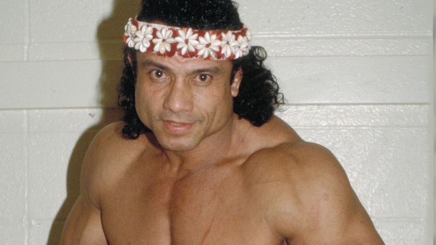 Jimmy 'Superfly' Snuka während seiner aktiven Karriere in den 90ern