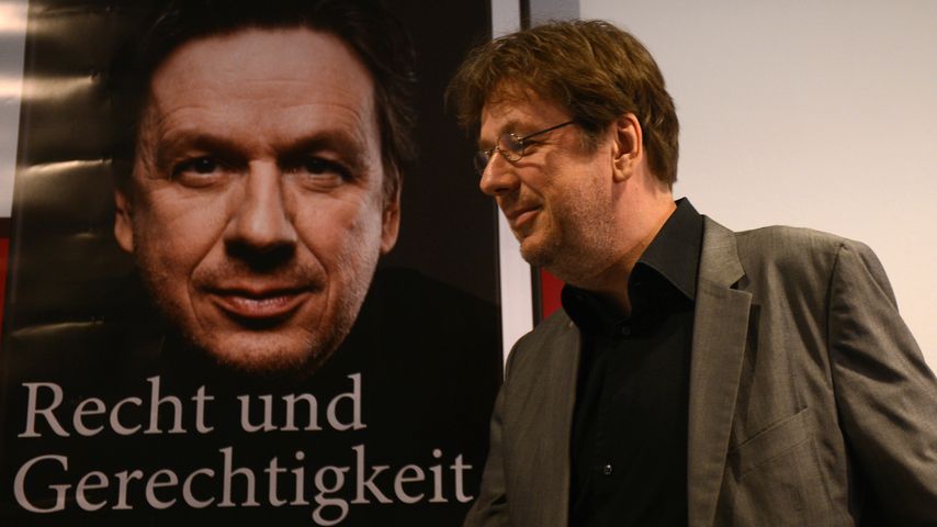 Jörg Kachelmann bei seiner Buch-Präsentation auf der Frankfurter Buchmesse 2012
