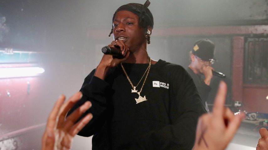 Joey Badass bei einem Auftritt im September 2016