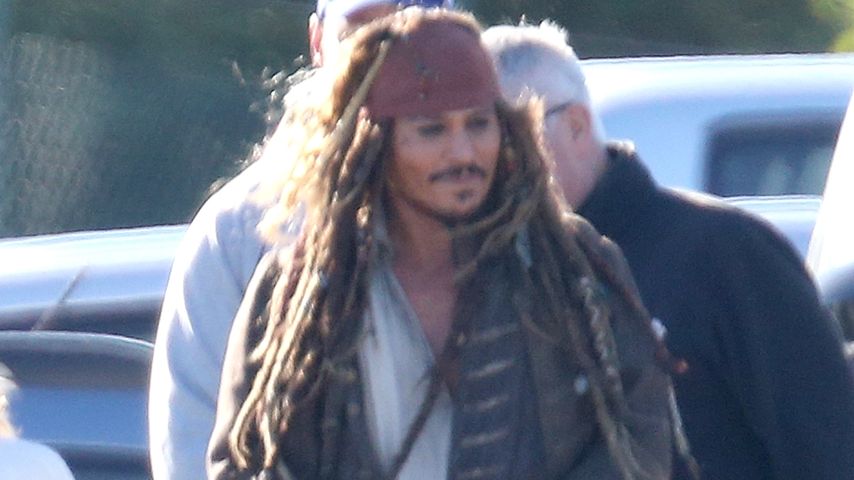 Johnny Depp und Fluch der Karibik