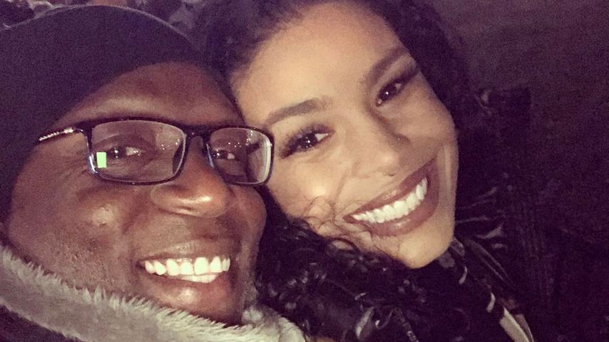 Jorden Sparks mit Vater Phillippi Sparks während der Abschiedsfeier von Präsident Barack Obama
