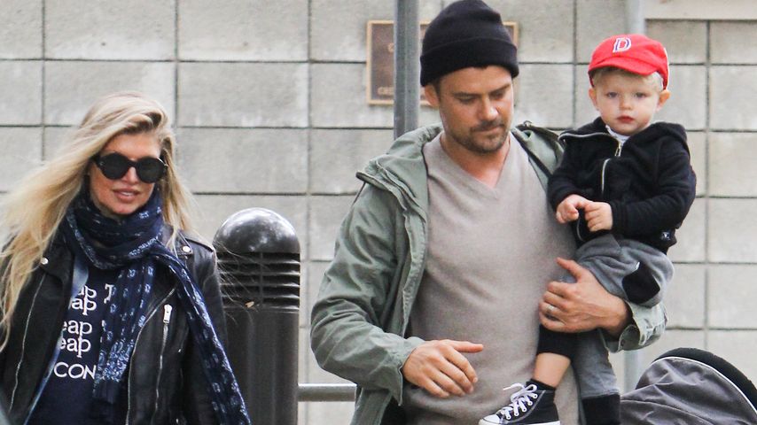 Fergie, Josh Duhamel und Axl Jack Duhamel