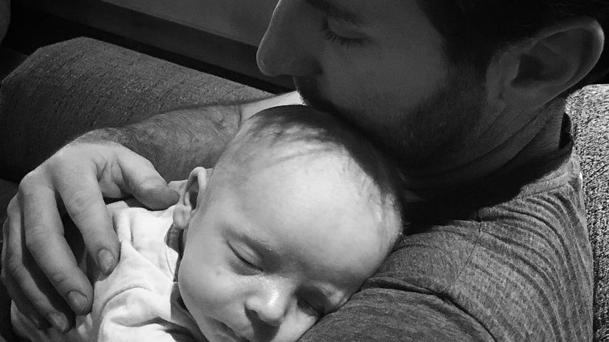 Josh Kelley mit seinem Sohn Joshua Jr.