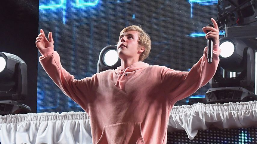 Justin Bieber auf der Bühne