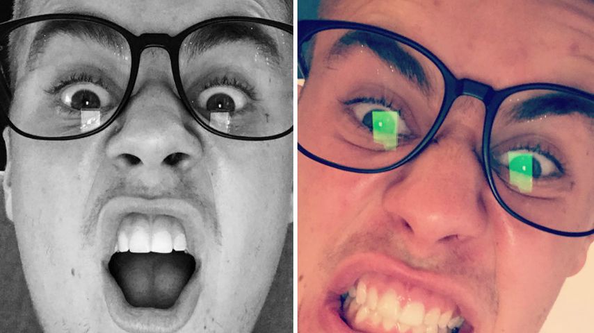 Justin Bieber im Grimassen-Fieber