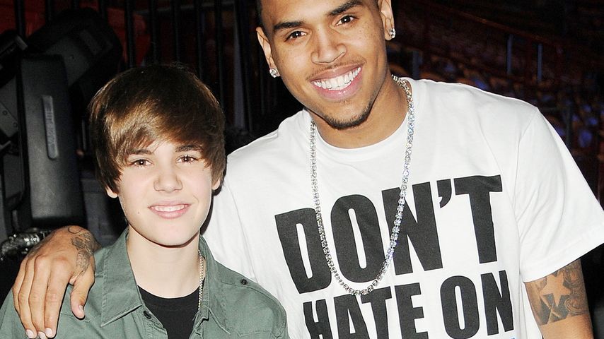 Justin Bieber und Chris Brown