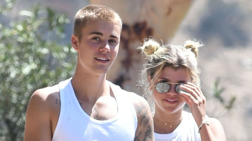Justin Bieber und Sofia Richie am Hollywood Lake