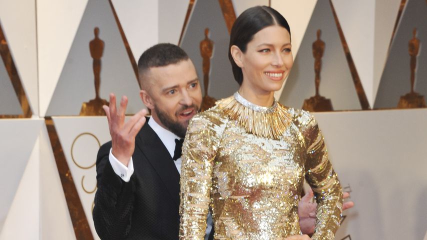 Justin Timberlake und Jessica Biel