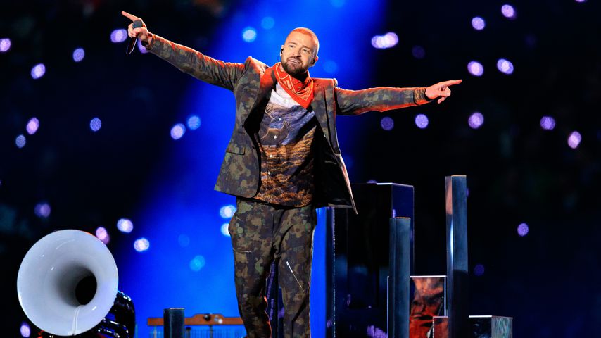 Justin Timberlake beim Super Bowl 2018