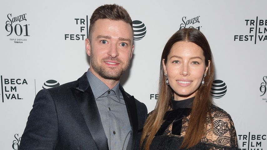 Justin Timberlake und Jessica Biel beim Tribeca Film Festival