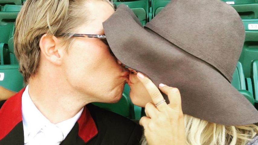Karl Cook und Kaley Cuoco