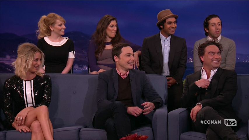 Kaley Cuoco, Melissa Rauch, Mayim Bialik, Jim Parsons, Johnny Galecki, Kunal Nayyar, Simon Helberg