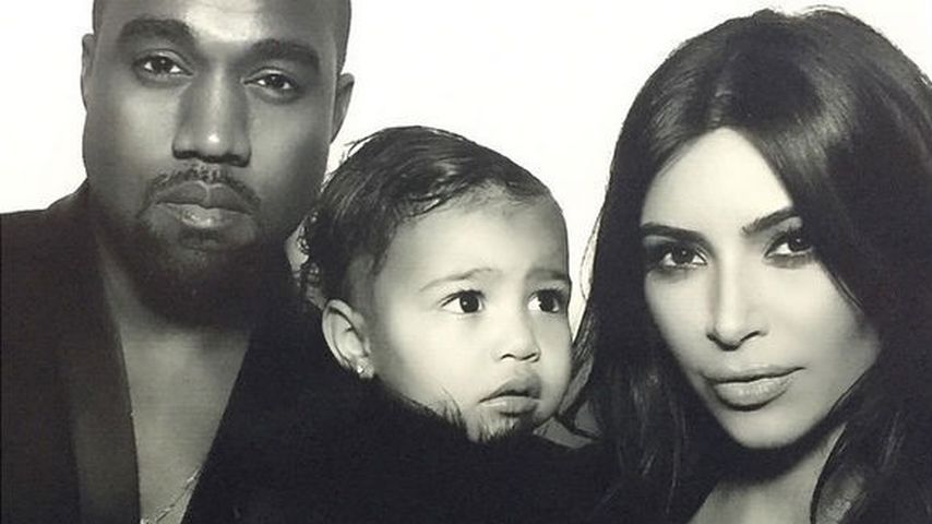 Kim Kardashian, Kanye West und North West