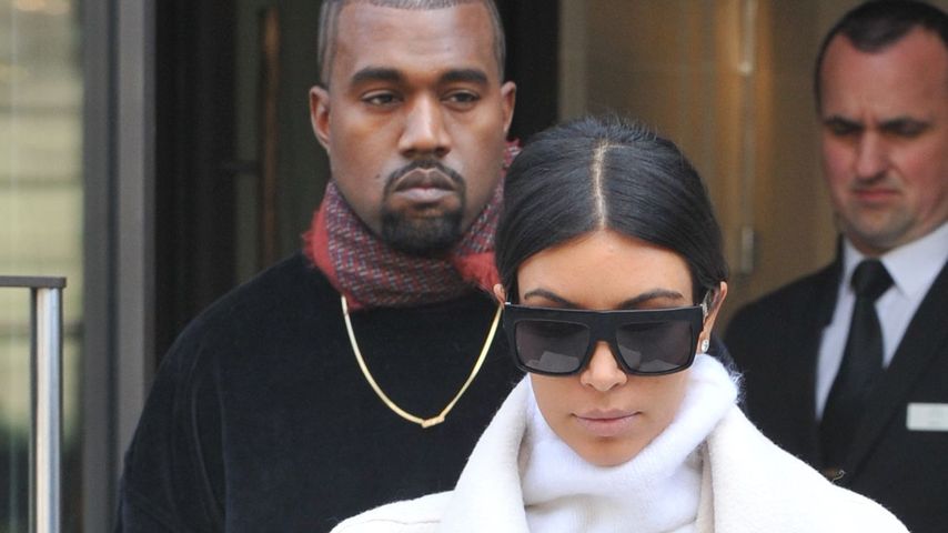 Kim Kardashian und Kanye West