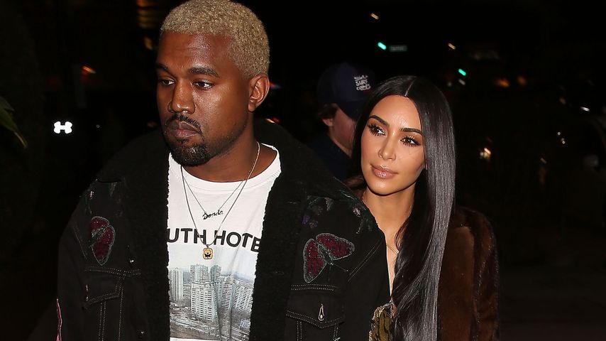 Kanye West und Kim Kardashian in L.A.