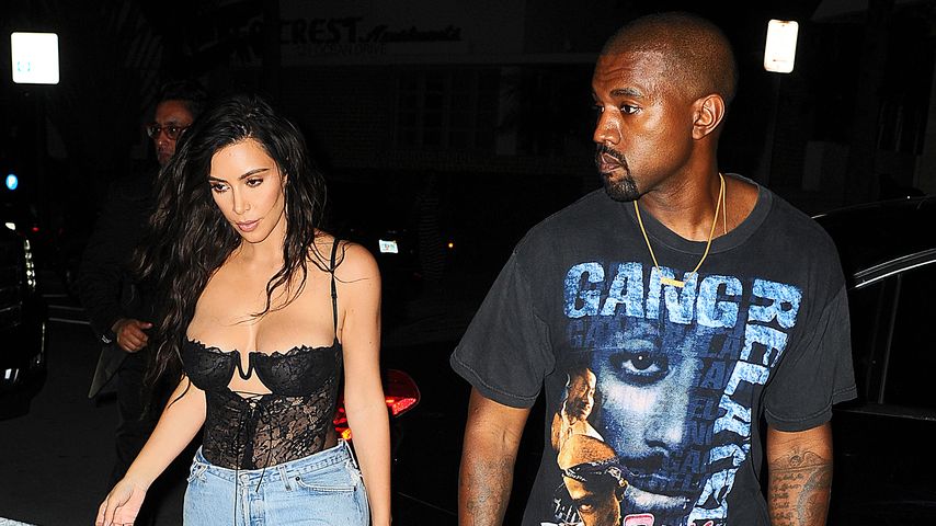 Kanye West und Kim Kardashian in Miami