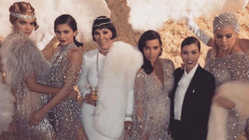 Kylie Jenner, Kim Kardashian, Kendall Jenner, Kourtney Kardashian und Kris Jenner
