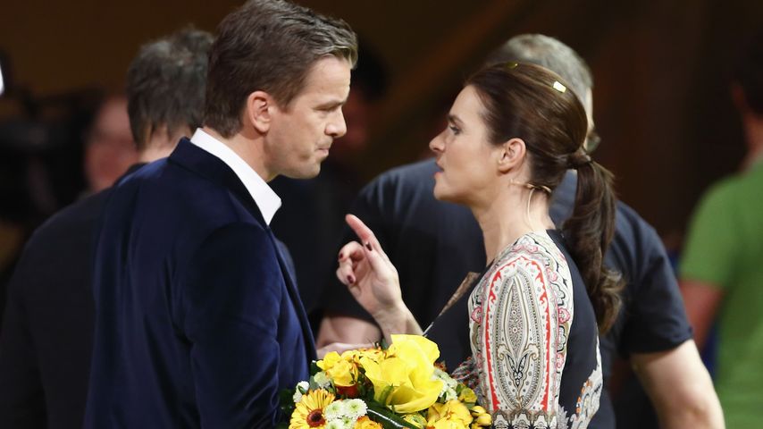 Markus Lanz und Katarina Witt