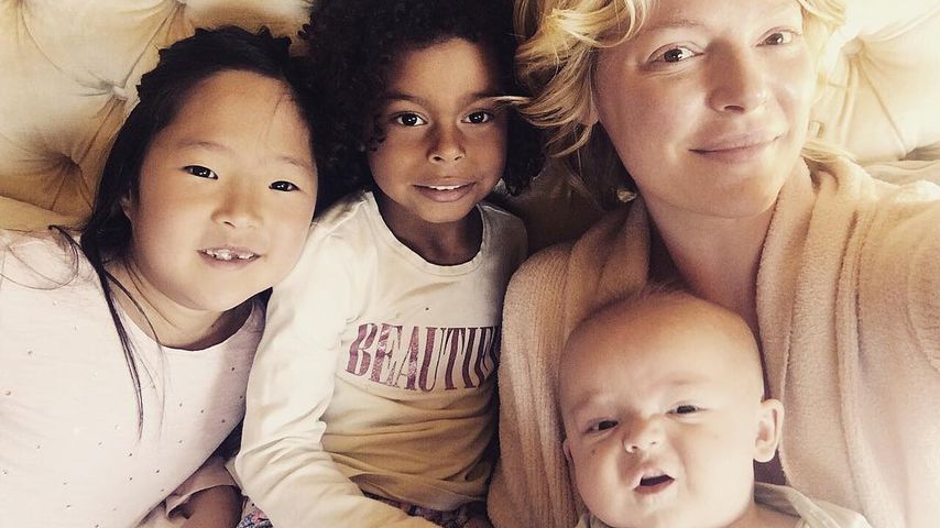Katherine Heigl und ihre drei Kids Naleigh, Adalaide und Joshua