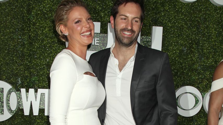 Schwangere Katherine Heigl und Josh Kelley vor der Geburt ihres ersten gemeinsamen Babys