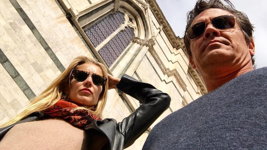 Kathryn Boyd und Josh Brolin auf Städtetour