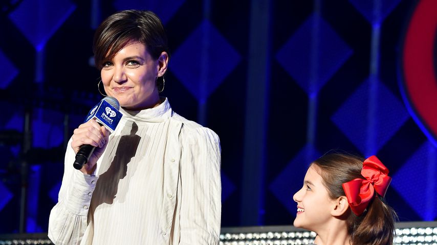 Katie Holmes mit ihrer Tochter Suri