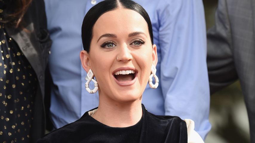 Katy Perry bei einer Ehrung auf dem Walk of Fame