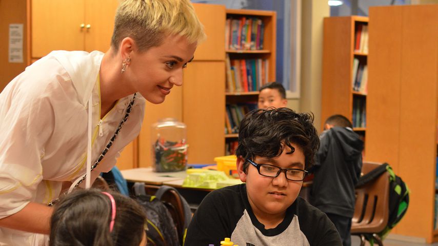 Katy Perry beim Besuch der Organisation Boys& Girls Clubs America