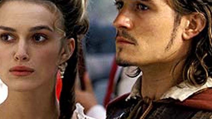Keira Knightley & Orlando Bloom im 2. "Fluch der Karibik"-Teil