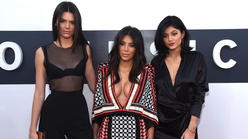 Kendall Jenner, Kim Kardashian und Kylie Jenner bei den MTV Video Music Awards 2014