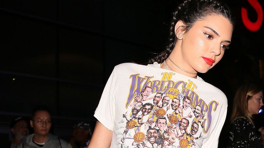 Kendall Jenner nach einem Lakers-Spiel in Los Angeles