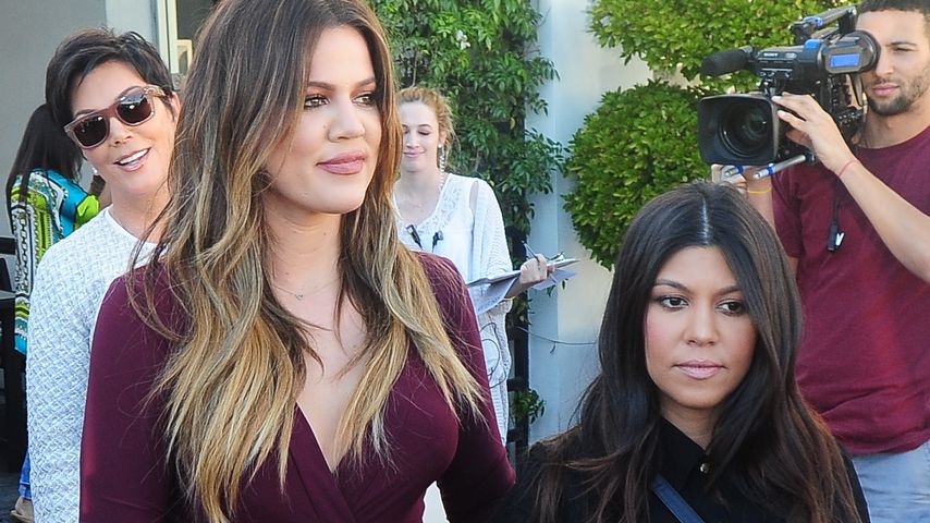 Reality-Stars Khloe und Kourtney Kardashian in Beverly Hills