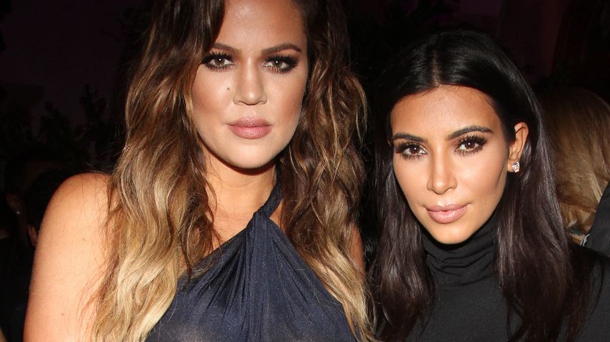 Khloe Kardashian und Kim Kardashian