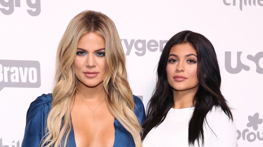 Khloe Kardashian und Kylie Jenner in New York 2015