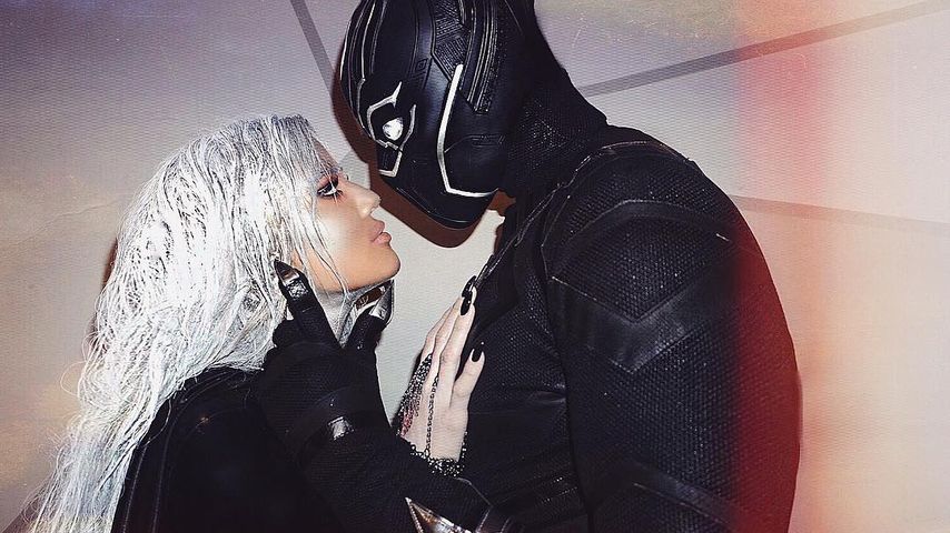 Khloe Kardashian und Tristan Thompson als Storm und Black Panther an Halloween 2016