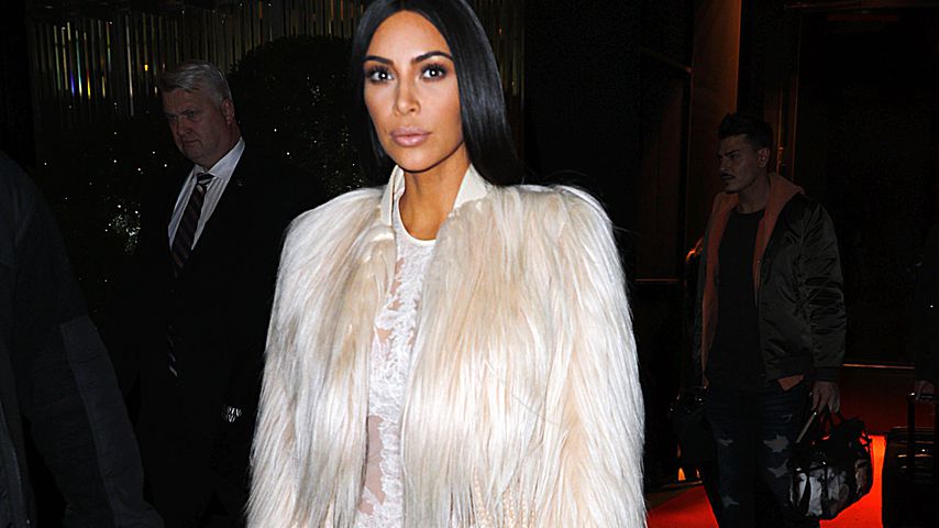 Kim Kardashian in New York im Januar 2017