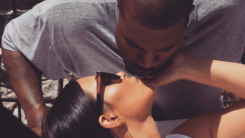 Kanye West und Kim Kardashian