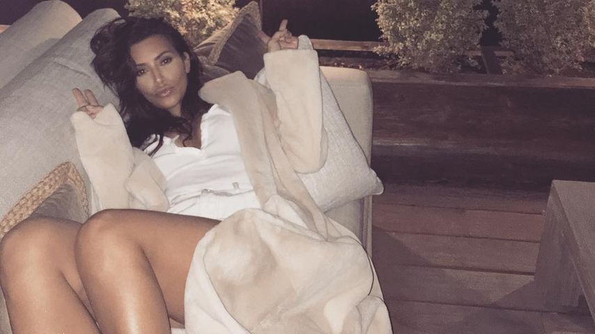 Kim Kardashian in ihrem New Yorker Penthouse