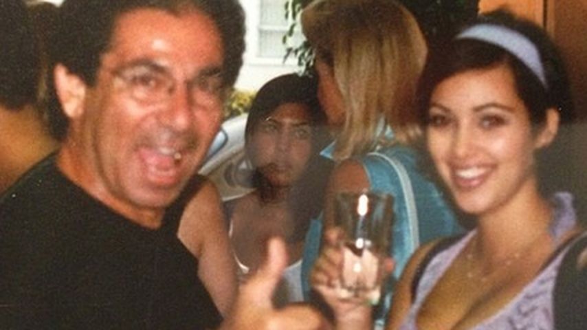 Robert Kardashian Sr. und Kim Kardashian