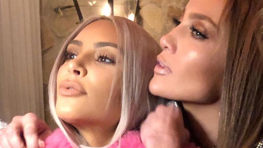 Kim Kardashian und Jennifer Lopez, BFFs