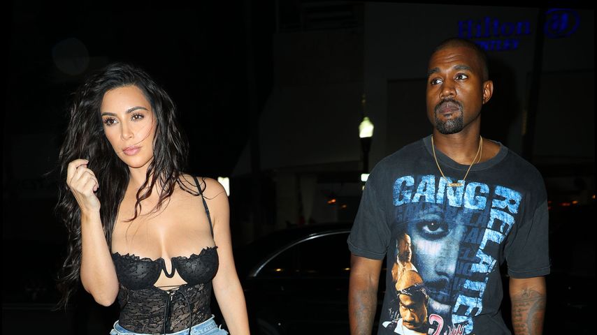 Kim Kardashian und Kanye West